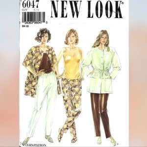 COPY - UNCUT Vintage 90s Butterick Dress & Jacket Sewing Pattern 1593 Sizes 14-…